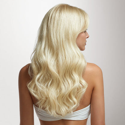 Platinum Blonde (60A) Genius Weft Hair Extensions (100-120g) [Clearance]
