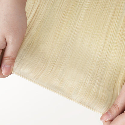 Platinum Blonde (60A) Genius Weft Hair Extensions (100-120g) [Clearance]