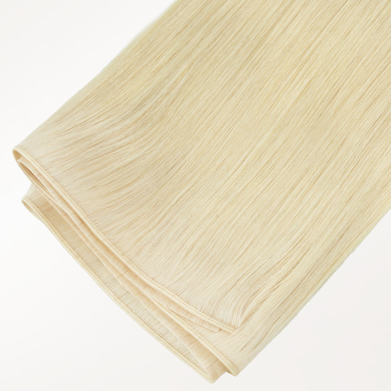Platinum Blonde (60A) Genius Weft Hair Extensions (100-120g) [Clearance]