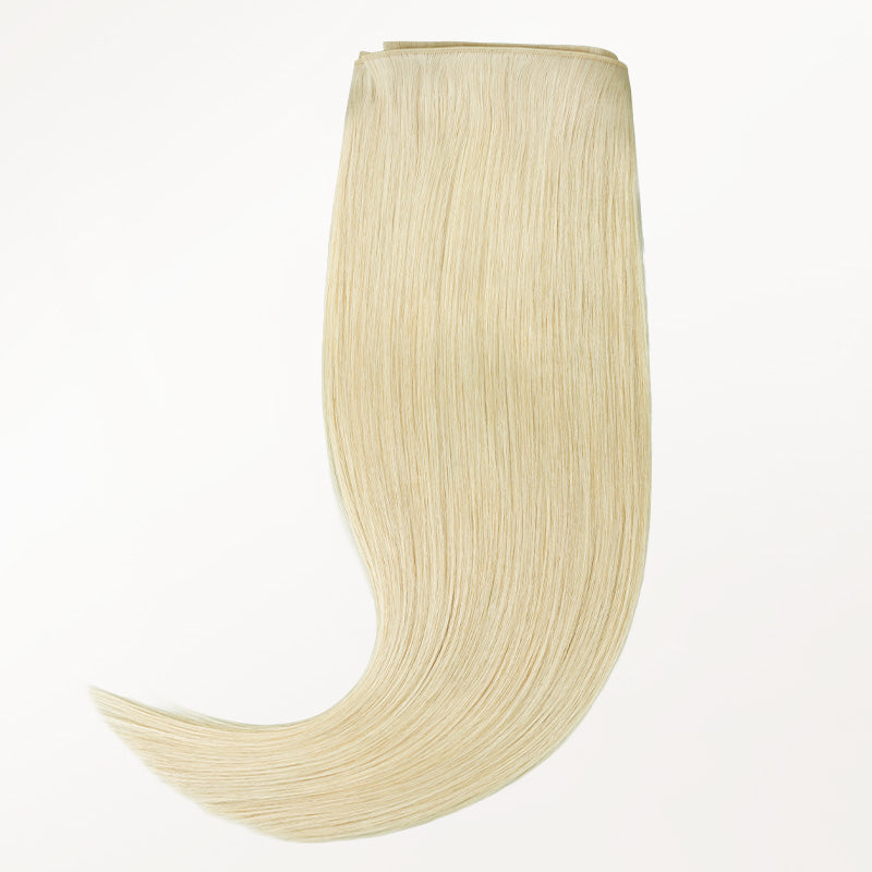 Platinum Blonde (60A) Genius Weft Hair Extensions (100-120g) [Clearance]