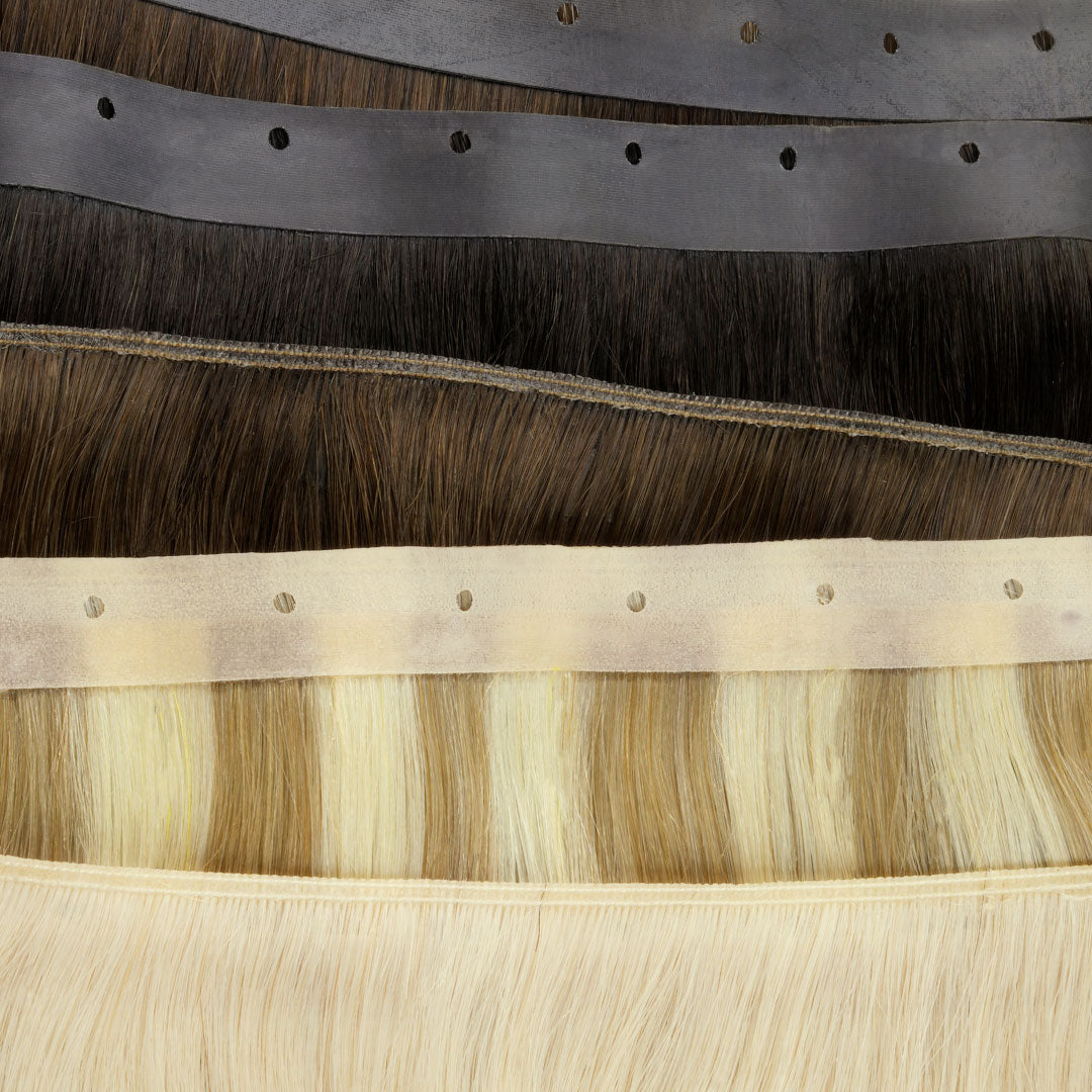 Dark Brown Balayage (2/6/2) Butterfly Weft Human Hair Extensions (100g-150g)