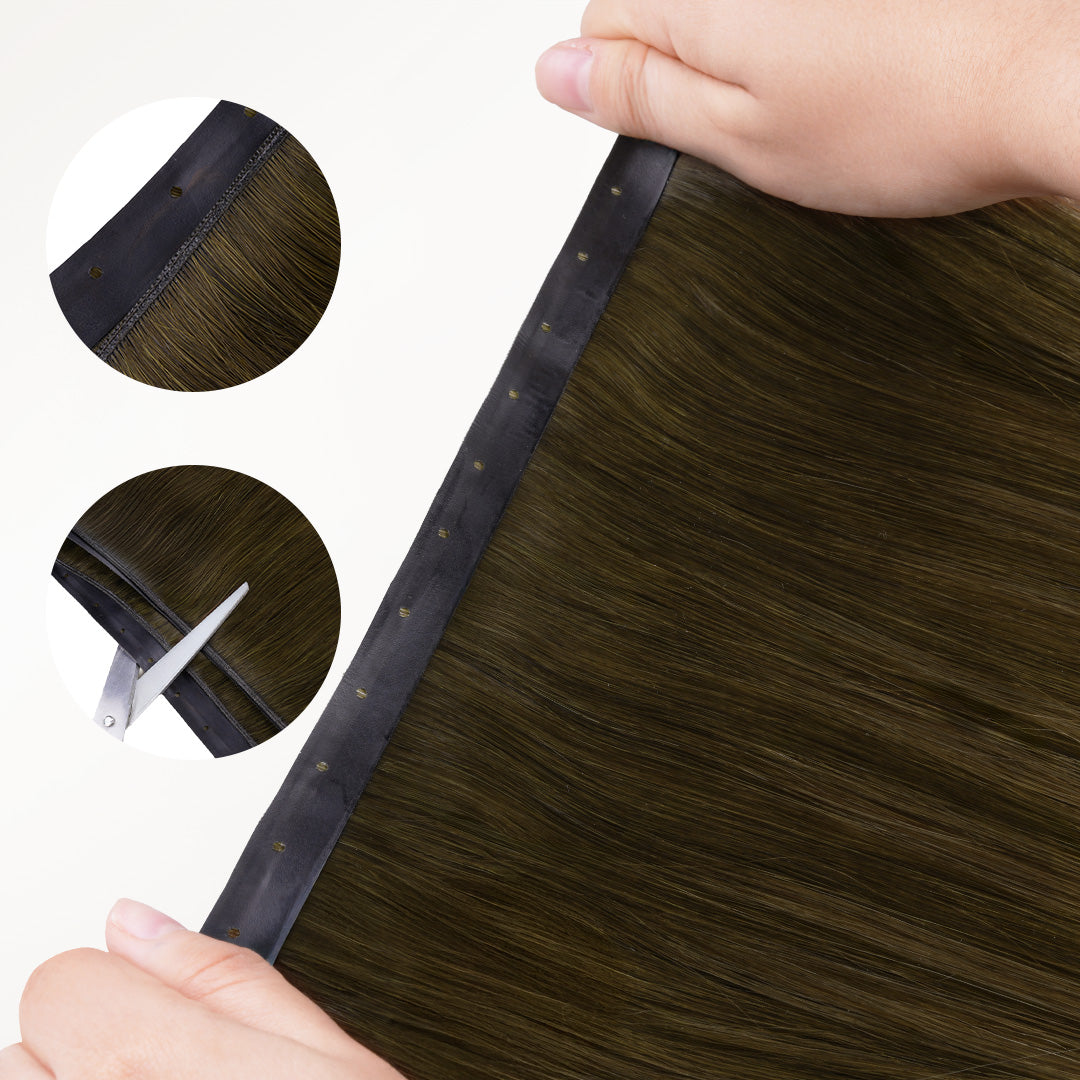 Bleach Blonde Balayage (3/8/613) Butterfly Weft Human Hair Extensions (100g-150g)
