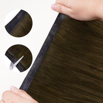 Bleach Blonde Balayage (3/8/613) Butterfly Weft Human Hair Extensions (100g-150g)