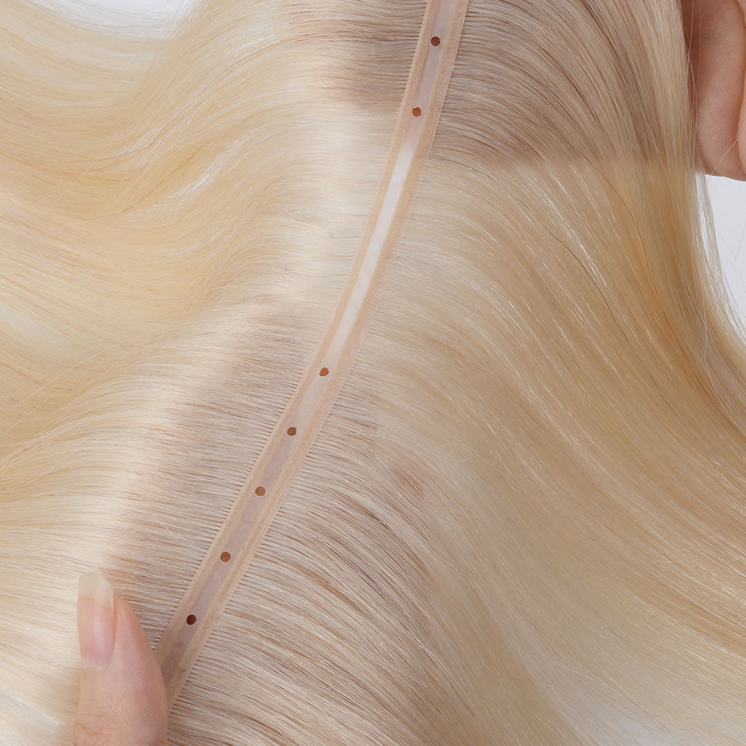 Natural Blonde Balayage (18ET90A) Butterfly Weft Hair Extensions (100g-160g)