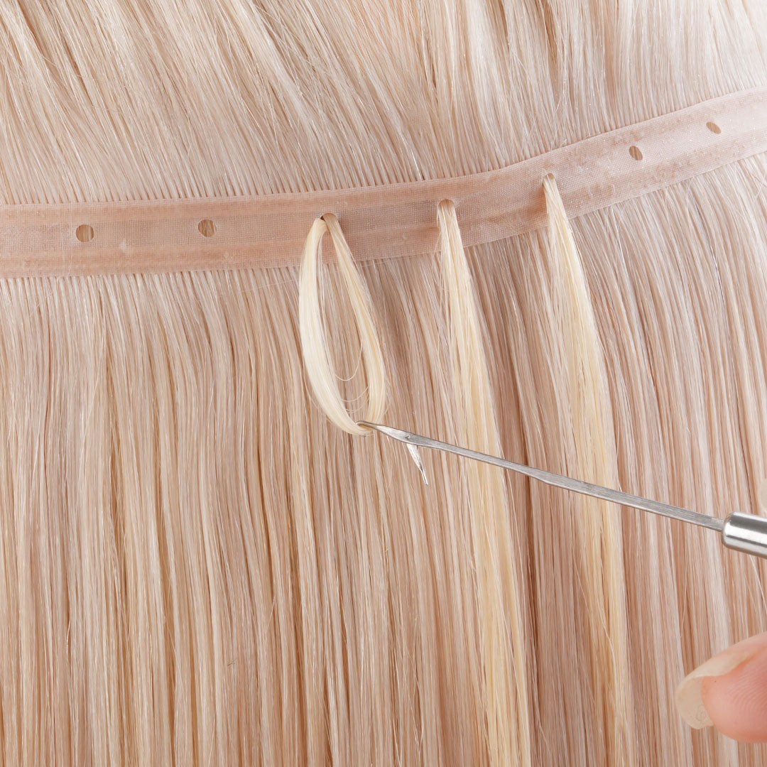 Dirty Blonde Highlights (18D/22F) Butterfly Weft Hair Extensions (100g-160g)