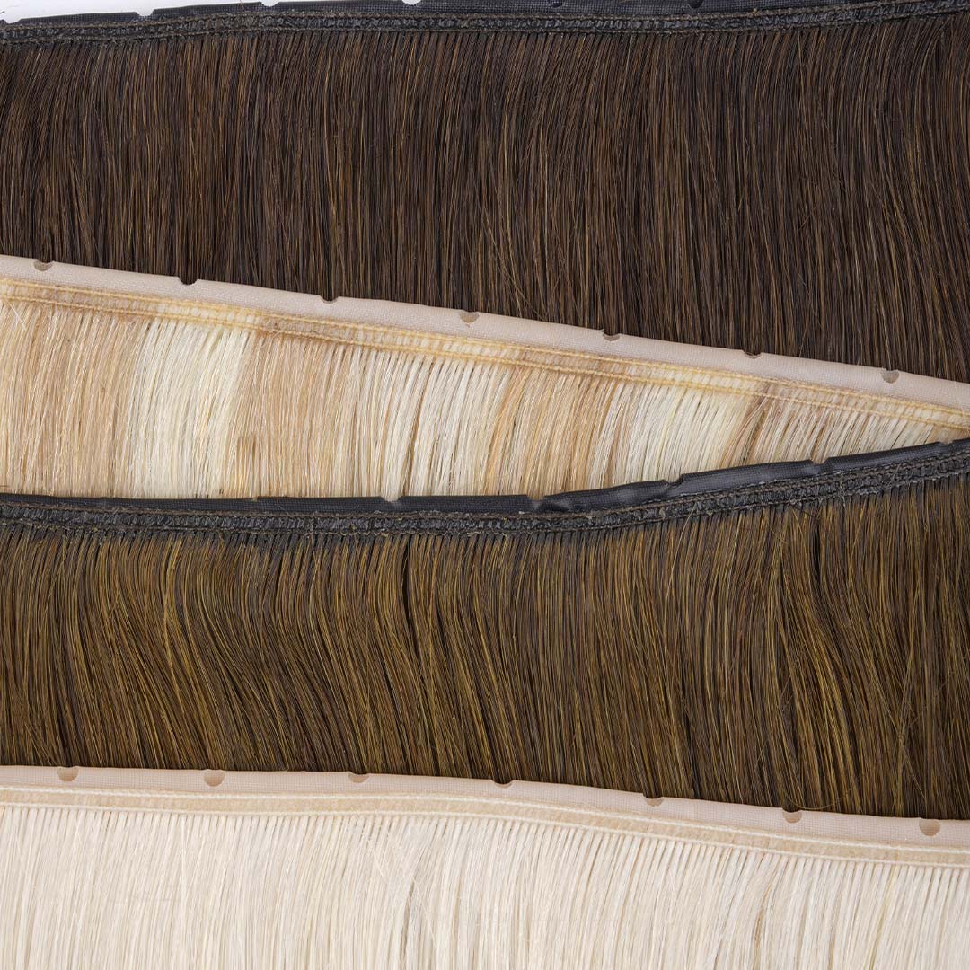 Dirty Blonde Highlights (18D/22F) Butterfly Weft Hair Extensions (100g-160g)