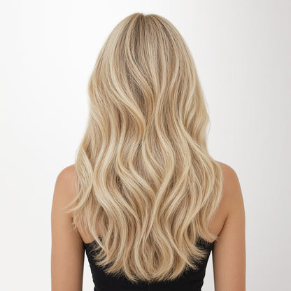 Dirty Blonde Highlights (18D/22F) Butterfly Weft Hair Extensions (100g-160g)