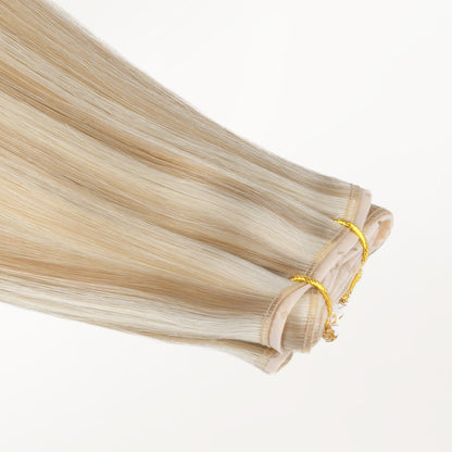 Dirty Blonde Highlights (18D/22F) Butterfly Weft Hair Extensions (100g-160g)
