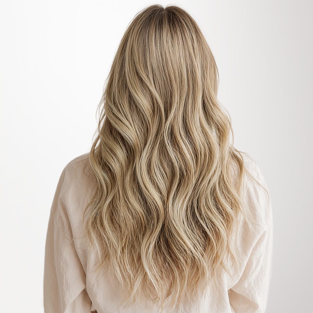 Natural Blonde Balayage (18ET90A) Butterfly Weft Hair Extensions (100g-160g)