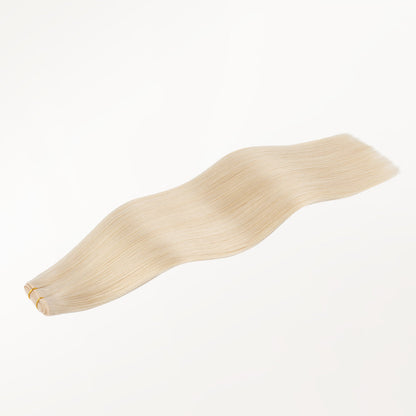 Pure Platinum Blonde (1000) Butterfly Weft Hair Extensions (100g-160g)