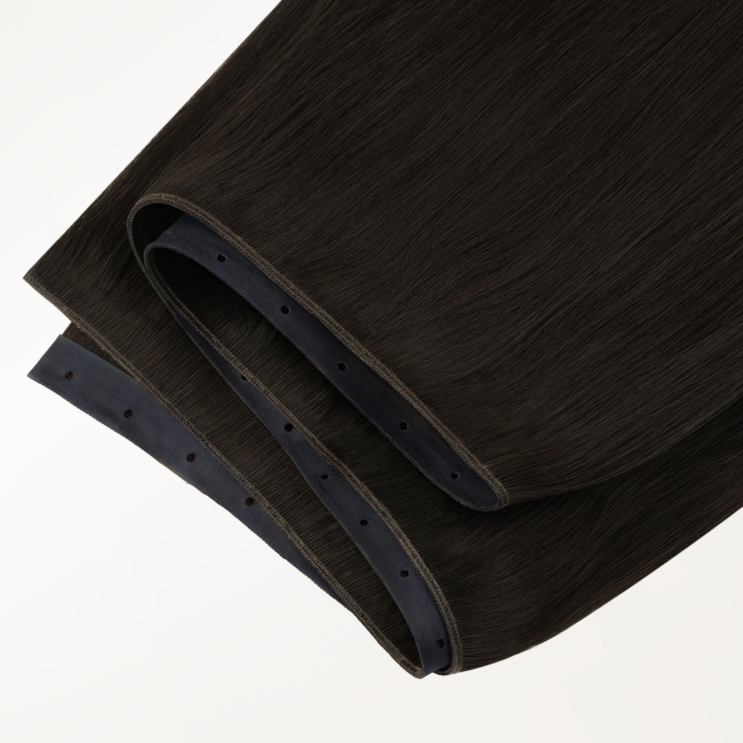 Natural Black (1B) Butterfly Weft Human Hair Extensions (100g-150g)