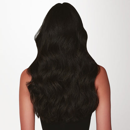 Natural Black (1B) Butterfly Weft Human Hair Extensions (100g-150g)