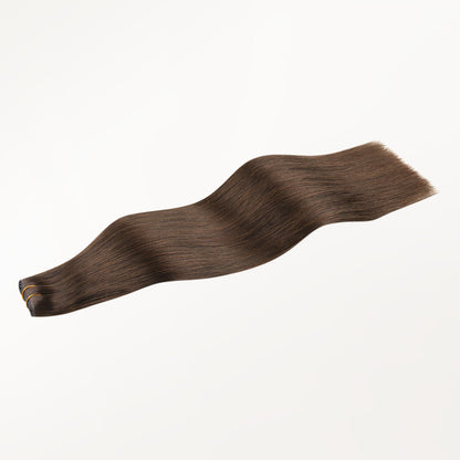 Chocolate Brown (4A) Butterfly Weft Human Hair Extensions (100g-150g)