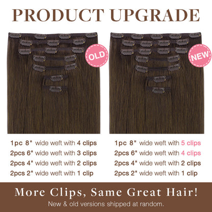 Natural Black (1B) Classic Clip-Ins [Clearance]