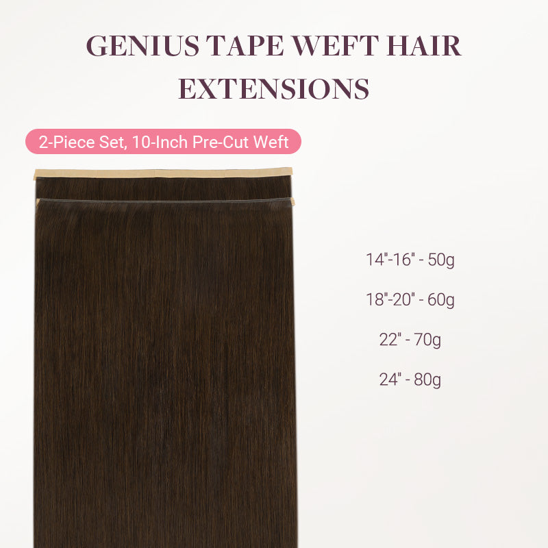 Honey Blonde Balayage (4/26/4) Genius Tape Weft Hair Extensions 60g [Clearance]