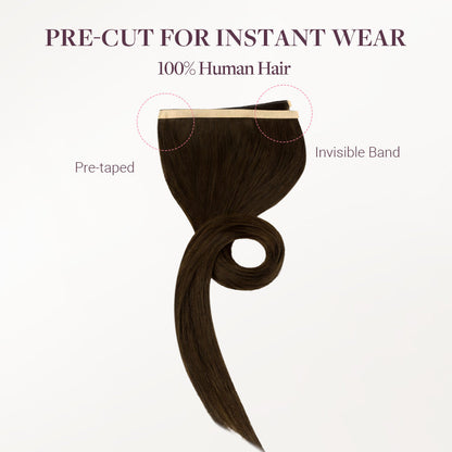 Light Blonde Highlights (16/22A) Genius Tape Weft Hair Extensions 60g [Clearance]