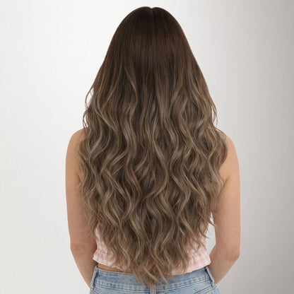 Honey Blonde Balayage (4/26/4) Genius Tape Weft Hair Extensions 60g [Clearance]