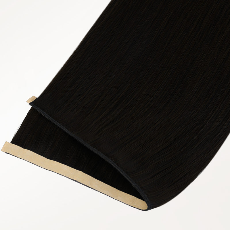 Jet Black (1) Genius Tape Weft Hair Extensions 60g [Clearance]