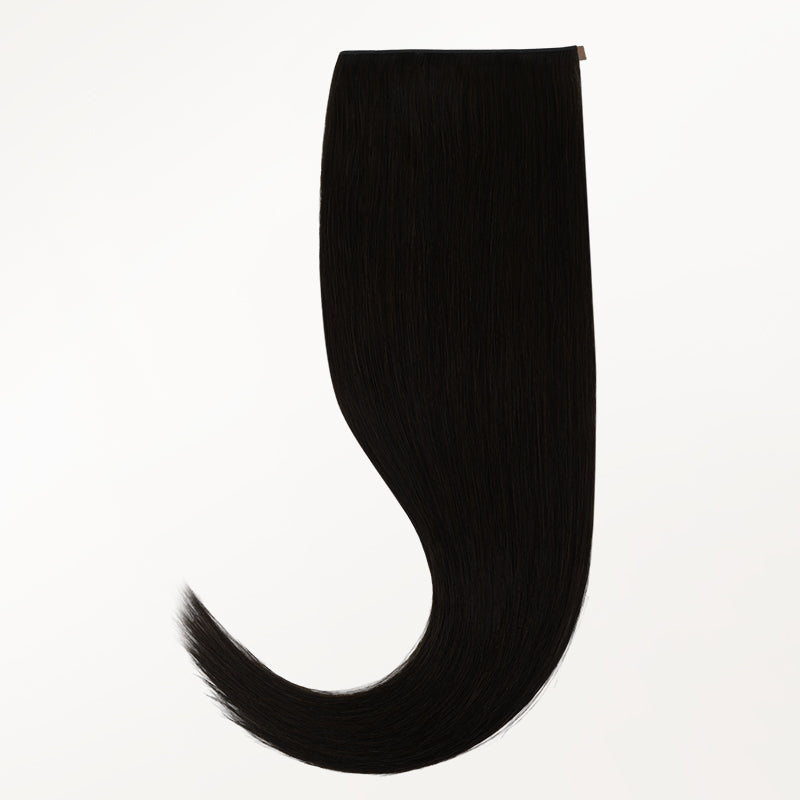 Jet Black (1) Genius Tape Weft Hair Extensions 60g [Clearance]