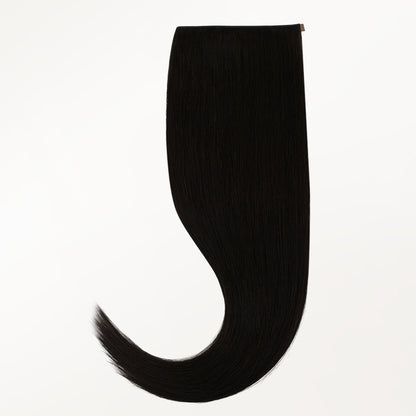 Jet Black (1) Genius Tape Weft Hair Extensions 60g [Clearance]