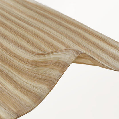 Light Blonde Highlights (16/22A) Genius Tape Weft Hair Extensions 60g [Clearance]