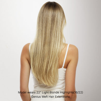 Light Blonde Highlights (16/22A) Genius Tape Weft Hair Extensions 60g [Clearance]