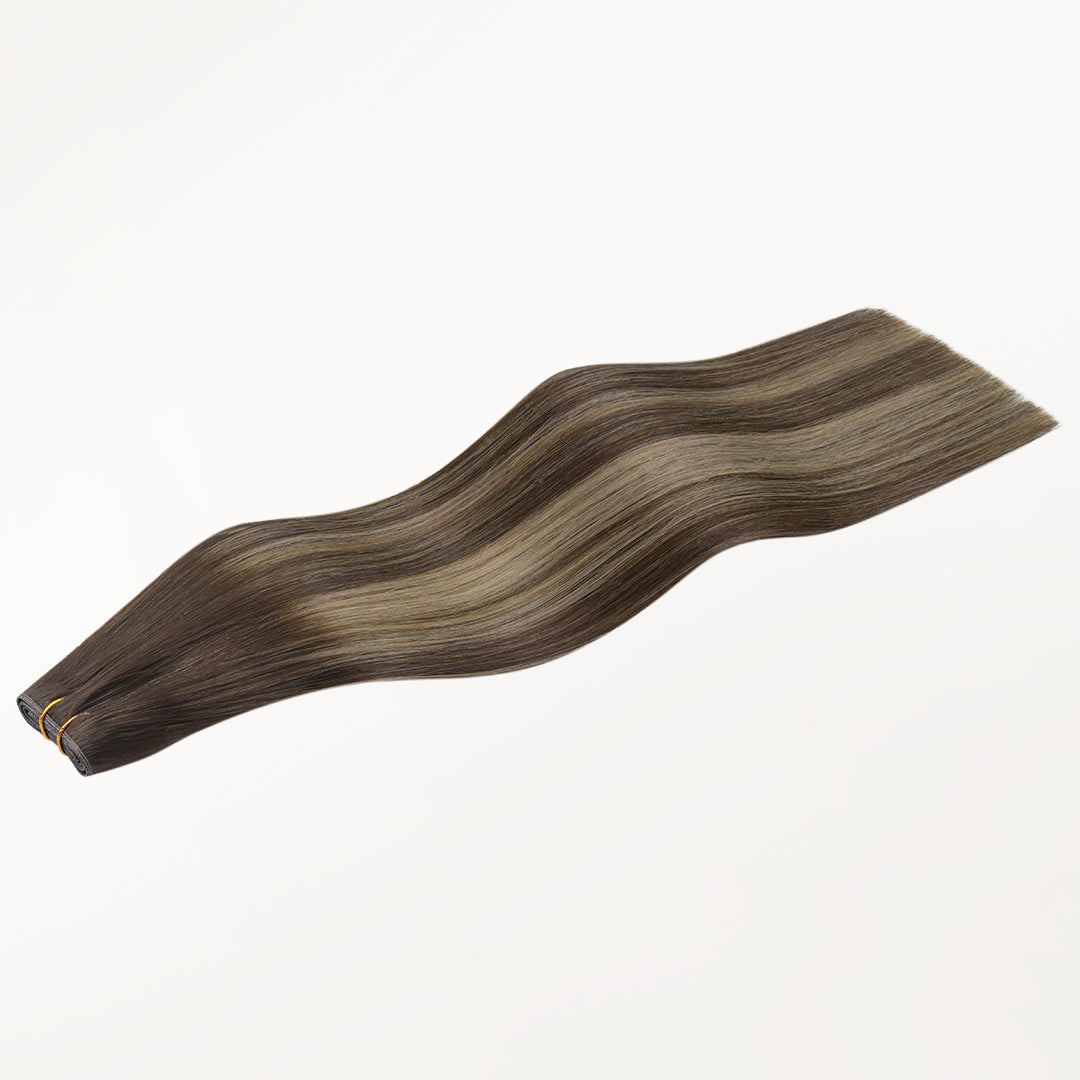 Honey Blonde Balayage (4/26/4) Butterfly Weft Human Hair Extensions (100g-150g)