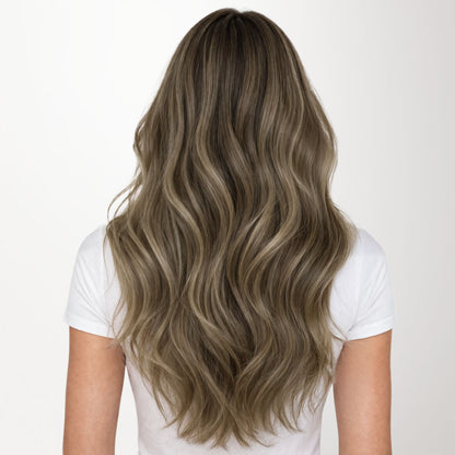 Honey Blonde Balayage (4/26/4) Butterfly Weft Human Hair Extensions (100g-150g)