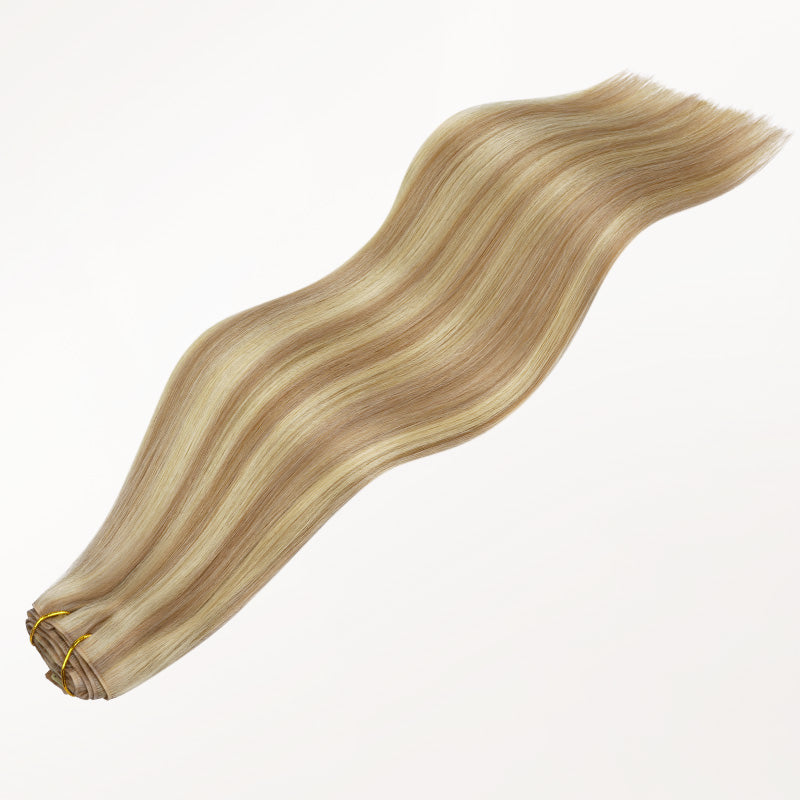 Dirty Blonde Highlights (18D/22F) Invisi Edge Seamless Clip-Ins (140g-160g)