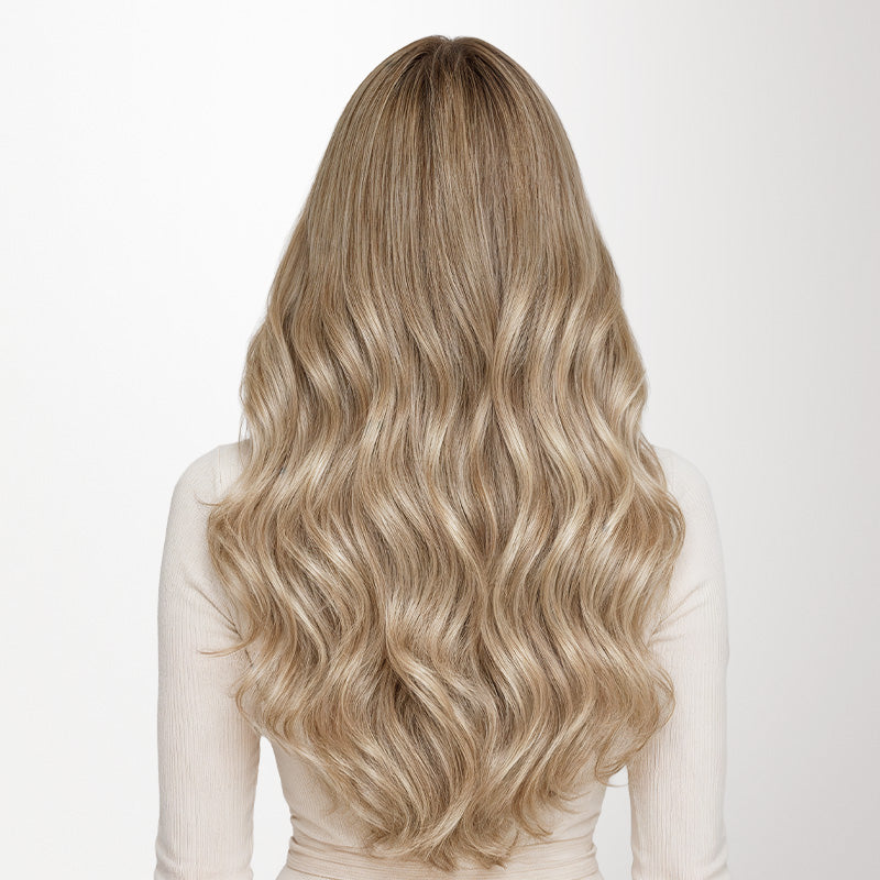 Natural Blonde Balayage (18ET90A) Invisi Edge Seamless Clip-Ins (140g-160g)