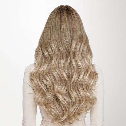 Natural Blonde Balayage (18ET90A) Invisi Edge Seamless Clip-Ins (140g-160g)
