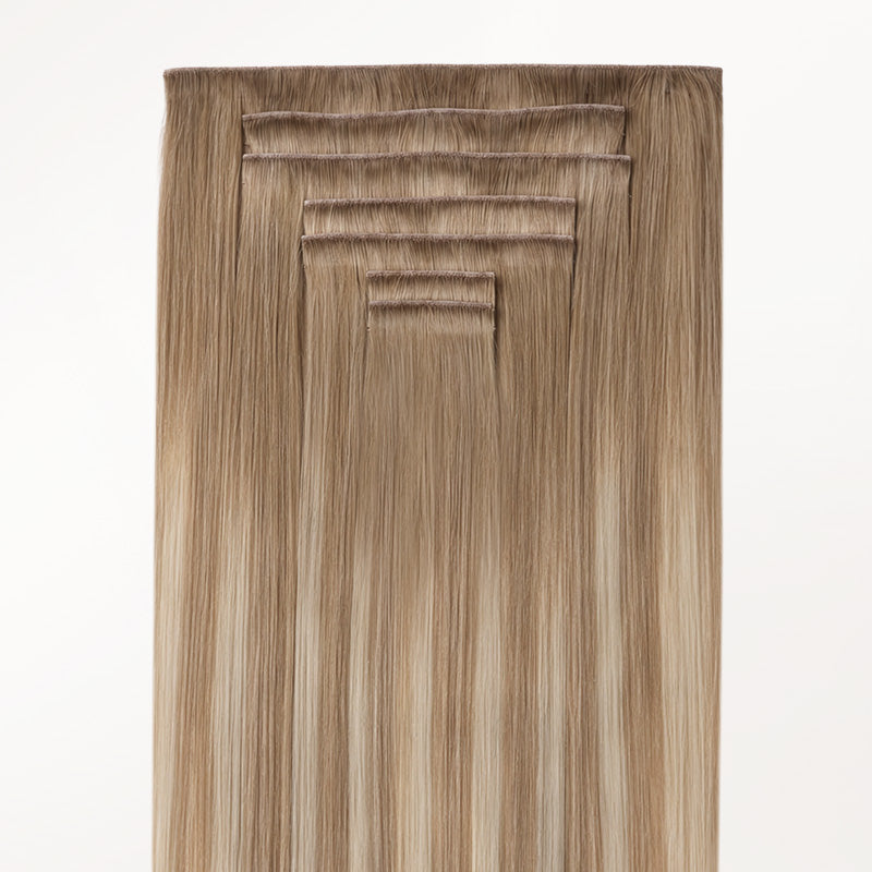 Natural Blonde Balayage (18ET90A) Invisi Edge Seamless Clip-Ins (140g-160g)