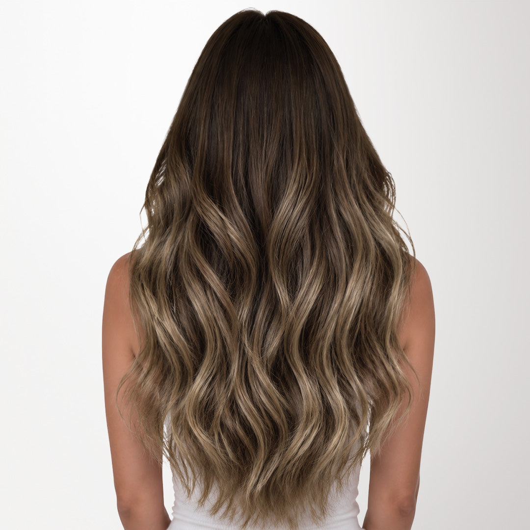 Honey Blonde Balayage (4/26/4) Micro Link Tip Hair Extensions