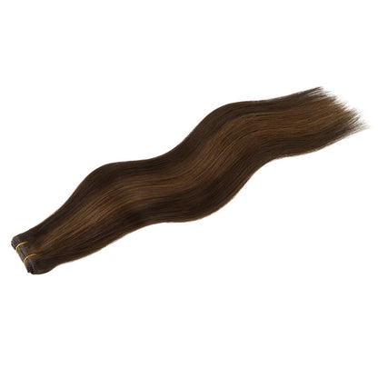 Brown Sugar Swirl Highlights (2C/4E/6C) Sew-In Weft Hair Extensions (80g-120g) [Clearance]