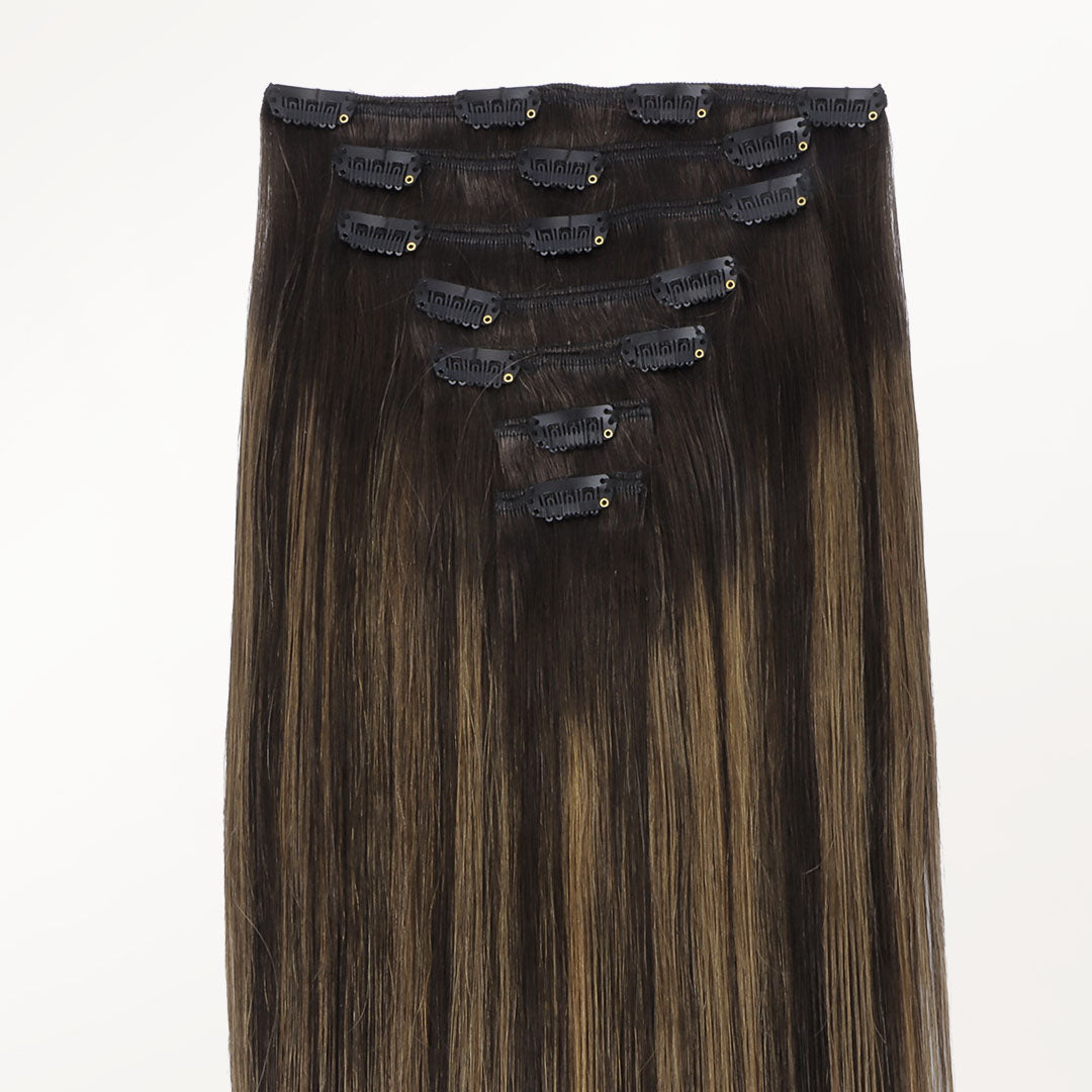 Silky Straight Undetectable Human Hair Extensions