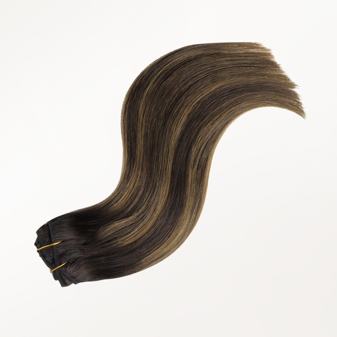 Silky Straight Undetectable Human Hair Extensions