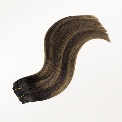 Silky Straight Undetectable Human Hair Extensions