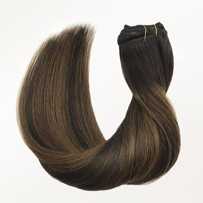 Silky Straight Undetectable Human Hair Extensions