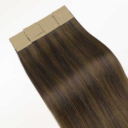 Brown Sugar Swirl Highlights (2C/4E/6C) Tape-Ins [Clearance]