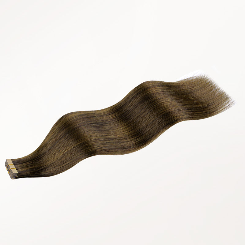 Brown Sugar Swirl Highlights (2C/4E/6C) Tape-Ins [Clearance]