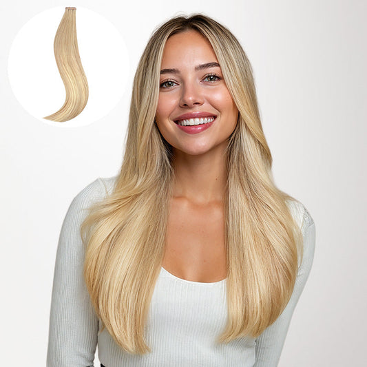 Pearl Ash Blonde Highlights (18AT60A) Tape-Ins 50g [Clearance]