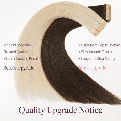 Mocha Ash Blonde Highlights (8E/61/8E) Tape-Ins 50g