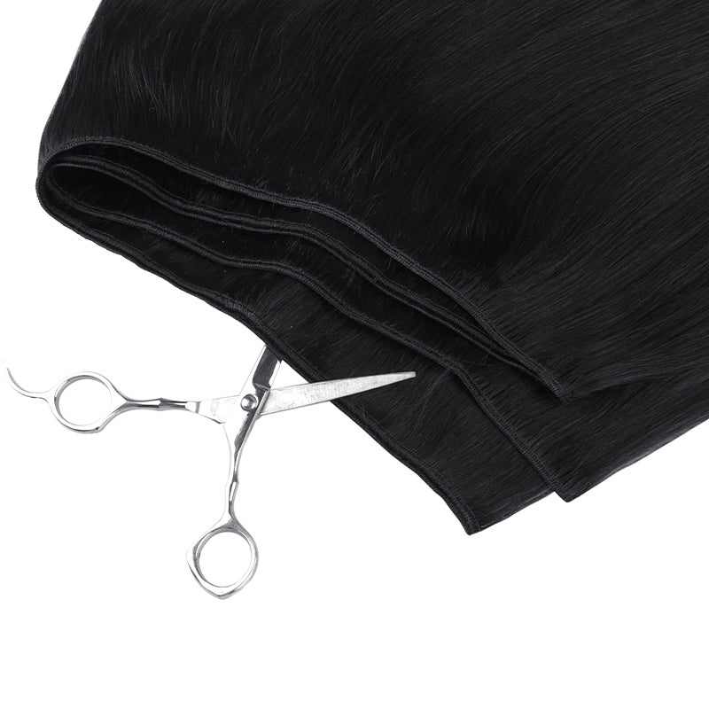 Silky Straight Undetectable Human Hair Extensions