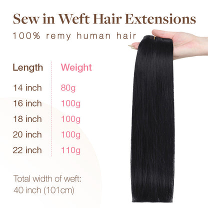 Silky Straight Undetectable Human Hair Extensions