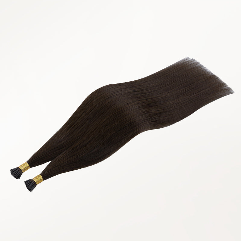 Dark Brown (2) I-Tip Hair Extensions 50g [Clearance]