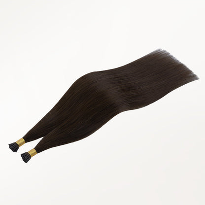 Dark Brown (2) I-Tip Hair Extensions 50g [Clearance]